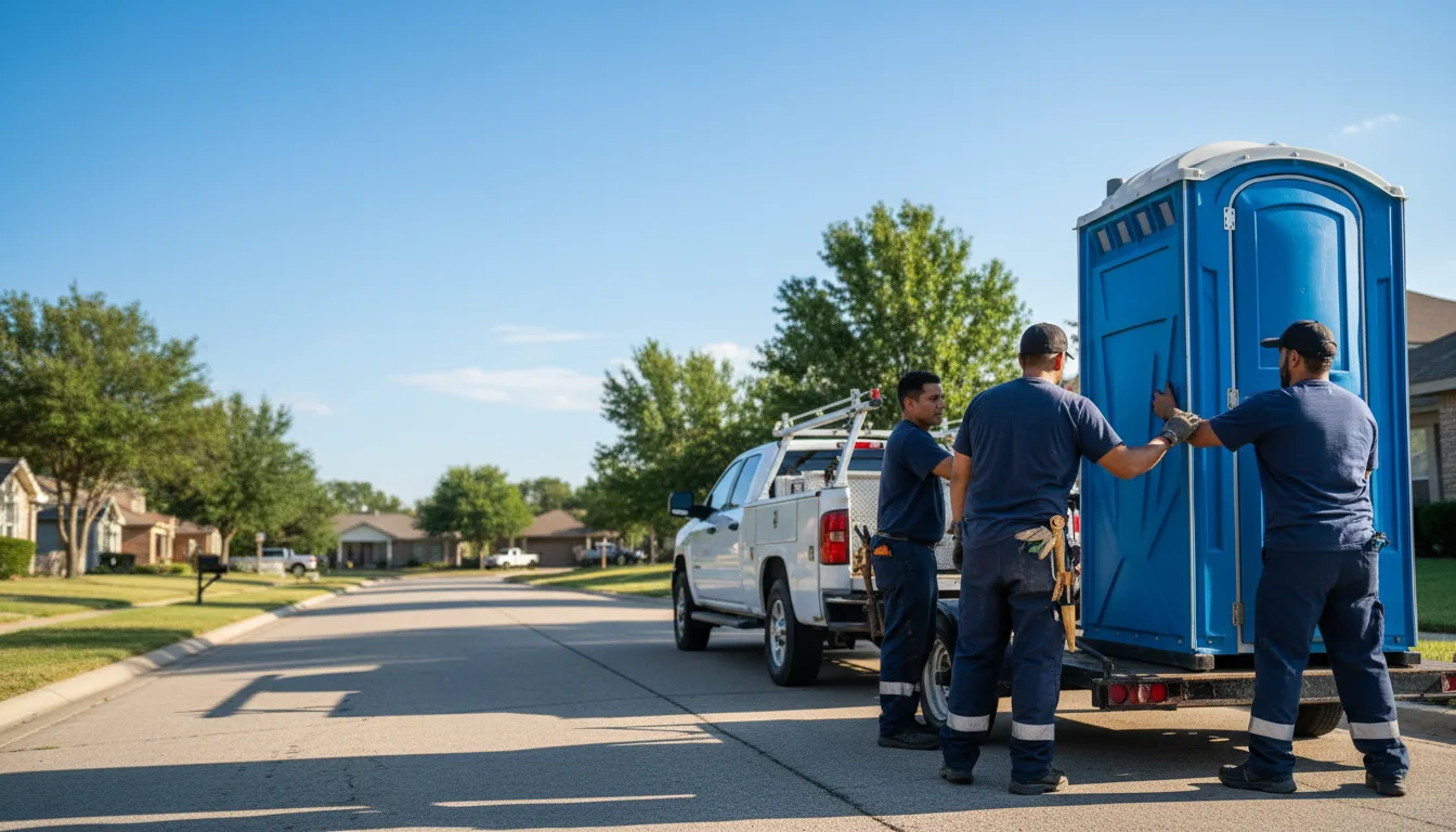 Portable Toilet Rental in Penitas, TX near me